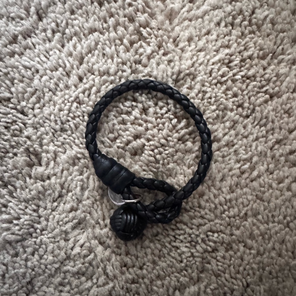 BV Brown Leather Bracelet small size